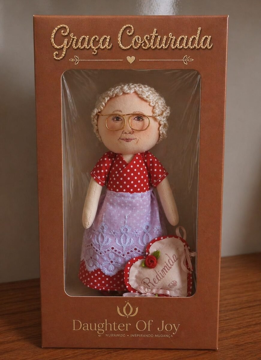 Boneca Redenção - Graça Costurada
