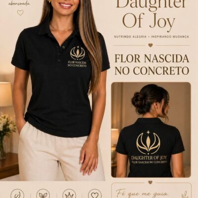 Camisa Feminina Flor Nascida no Concreto